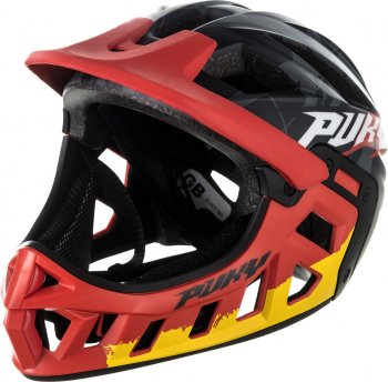 Шлем fullface Puky M (54-58) black (при покупке с транспортом Puky)