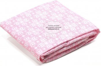 Набор простыней для Bloom ALMA PAPA fitted sheets set (2 простыни в комплекте) розовый 