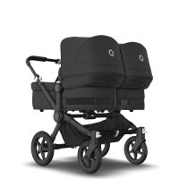 Детская коляска 2 в 1 для двойни и погодок Bugaboo Donkey5 Twin Mineral шасси Black (Limited Edition) 4