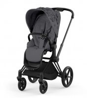 Прогулочная коляска Cybex Priam и e-Priam IV FE Simply Flowers Dream Grey (шасси на выбор) 5