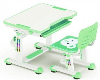 Комплект парта и стульчик Mealux BD-08 Teddy Зеленый