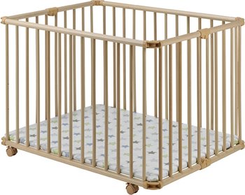 Детский манеж-кроватка Geuther Ameli (Гейтер Амели) Натуральный (цвет дна 32)