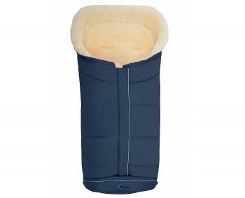 Зимний конверт Altabebe Lambskin-Classic Footmuff navy blue