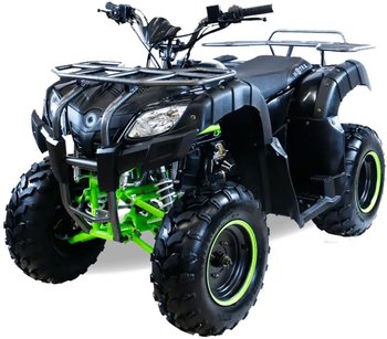 Квадроцикл подростковый бензиновый MOTAX Grizlik 200 сс Черный /зеленая рама