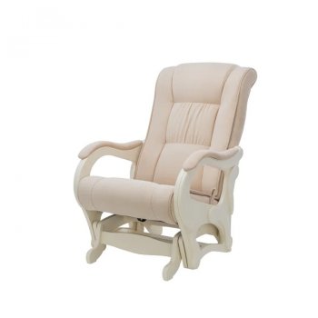 Кресло для кормления и укачивания Milli Style lux Дуб шампань, ткань Verona Light Grey