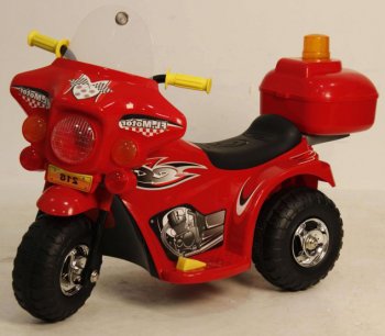 Детский электромотоцикл Rivertoys MOTO HL-218 Красный