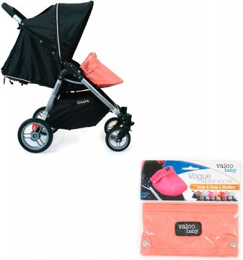 Накидка на ножки Valco Baby Vogue Bootie для Snap/Snap 4 Coral При покупке с коляской Valco Baby