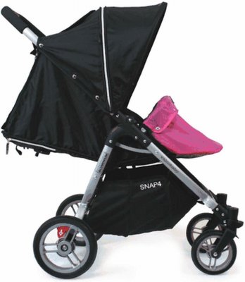 Накидка на ножки Valco Baby Vogue Bootie для Snap/Snap 4 Hot Pink При покупке с коляской Valco Baby