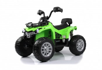 Детский электроквадроцикл Rivertoys JS009 зеленый
