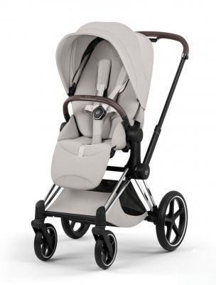 Прогулочная коляска Cybex Priam V Сity Grey (шасси на выбор) шасси Chrome Brown