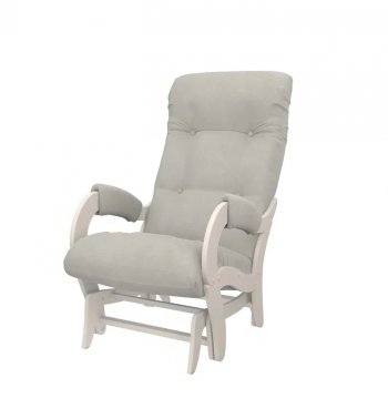Кресло для кормления Milli Care с карманами Verona Light Grey