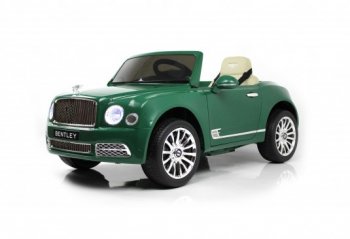 Детский электромобиль Rivertoys Bentley Mulsanne (JE1006) зеленый