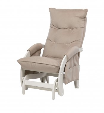 Кресло для кормления Milli Юника с карманами (каркас белый)