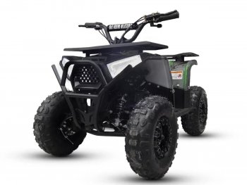 Квадроцикл бензиновый MOTAX GRIZLIK MIDI PS BW с механическим стартером Зеленый камуфляж