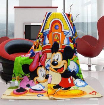 Плед детский Pansky Mickey Mouse&amp;Minnie (&quot;Микки и Минни), 150*200 см Mickey Mouse&Minnie ("Микки и Минни)