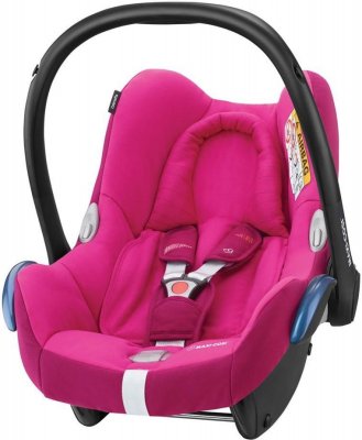 Детское автокресло Maxi-Cosi CabrioFix + база FamilyFix Frequency Pink