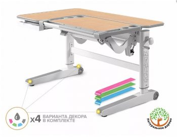 Детский стол-парта Mealux Kingwood Multicolor (BD-820) Клен/Multicolor