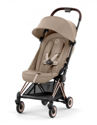 Прогулочная коляска Cybex Coya на шасси Rosegold