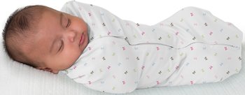 Конверт для пеленания новорожденных на молнии Summer Infant SwaddlePod Бантики (Размер S)