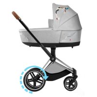 Коляска для новорожденных Cybex Priam и e-Priam IV FE Koi Crystallized (шасси на выбор) 4