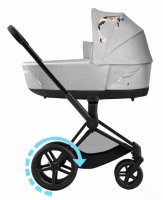 Коляска для новорожденных Cybex Priam и e-Priam IV FE Koi Crystallized (шасси на выбор) 2