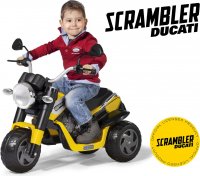 Детский электромотоцикл Peg-Perego Ducati Scrambler 4