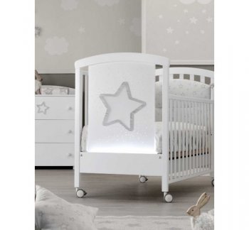 Кровать Erbesi Star LED Белый