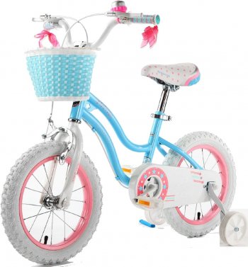 Детский велосипед Royal Baby Stargirl Steel 12&quot; Голубой