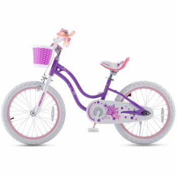 Детский велосипед Royal Baby Stargirl Steel 12&quot; Фиолетовый