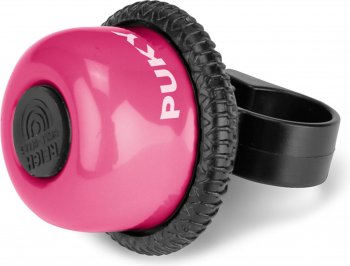 Звонок для беговелов и самокатов Puky G20 pink (при покупке отдельно)