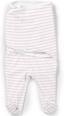 Конверт для пеленания Summer Infant SwaddleMe Footsie Розовые полоски (размер S/M)
