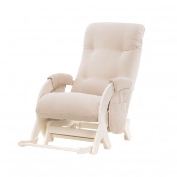 Кресло для кормления Milli Dream c карманами Дуб шампань / ткань Verona Vanilla