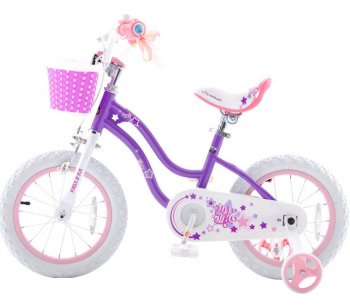Детский велосипед Royal Baby Stargirl Steel 16&quot; Фиолетовый