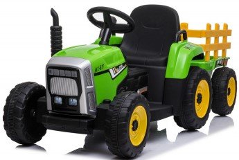 Трактор с прицепом BARTY TR 77 Зелёный