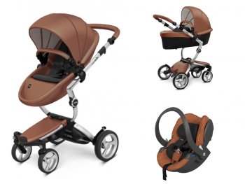 Коляска 3 в 1 Mima Xari 4G Camel (Starter Pack и шасси на выбор) шасси Aluminium 4G