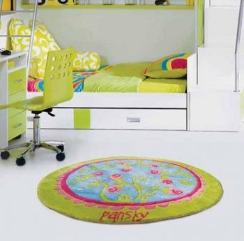 Детский ковёр в комнату Pansky Малинка (диаметр 120 см)