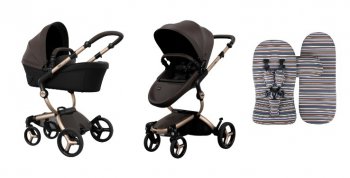Коляска 2 в 1 Mima Xari Max Chocolate