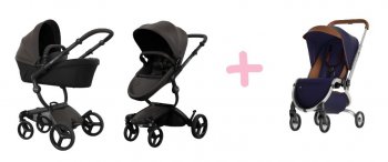 Коляска 2 в 1 Mima Xari Max Chocolate