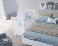 Дополнительная опция для крепления к родительской кровати Micuna Be2In CP-1786 для кроваток Istar, Basic, Nova 2