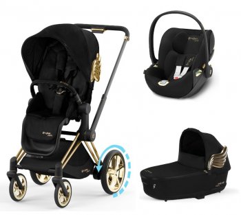 Коляска 3 в 1 Cybex Priam и е-Priam IV FE Jeremy Scott Wings e-Priam IV by Jeremy Scott Wing 