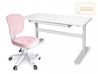 Комплект парта Ergokids Boston (TH-210 W Lite) и кресло Soft Air Lite (Y-240 Lite) 4