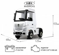 Электромобиль Mercedes-Benz Actros 4WD HL358 9