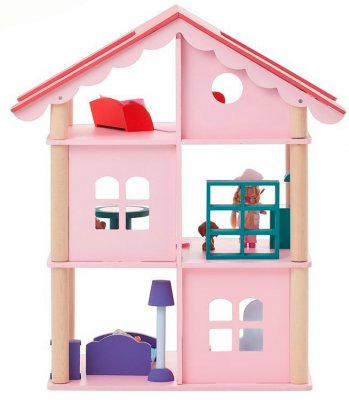 Кукольный домик Paremo &quot;Солнечная Ривьера&quot; PD216-01 с мебелью 21 предмет Солнечная Ривьера