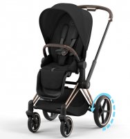 Прогулочная коляска Cybex Priam и e-Priam IV Sepia Black (шасси на выбор) 5