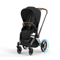 Прогулочная коляска Cybex Priam и e-Priam IV Sepia Black (шасси на выбор) 3