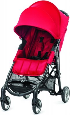 Детская прогулочная коляска Baby Jogger City Mini Zip с бампером RED 