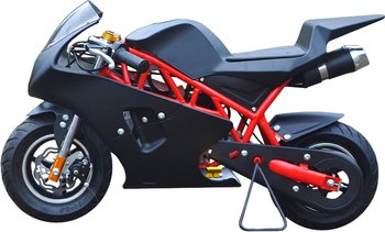 Детский бензиновый мотоцикл MOTAX 50 сс в стиле Ducati Черный