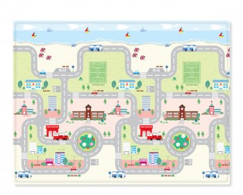 Детский коврик Parklon &quot;Машинки и дороги&quot; 