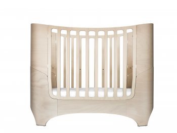 Детская кровать Leander Baby (Леандер Беби) White Wash с матрасом comfort