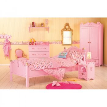Детская кровать Spiegelburg Prinzessin Lillifee (Шпигельбург Принцесса Лилифи) 60006 / 8906 Розовый